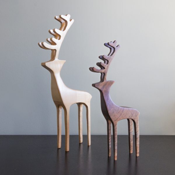 Making a Modern 3D Reindeer on the Bandsaw Farbulous Creations